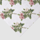 Papier Mousseline Motif de fleurs de périphérie (Détail)