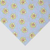 Papier Mousseline Motif de fleurs Morty (Détail)