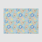 Papier Mousseline Motif de fleurs Scooby-Doo (Recto)