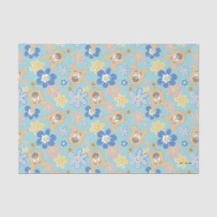 Papier Mousseline Motif de fleurs Scooby-Doo