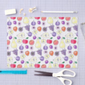 Papier Mousseline Motif de fruits (Artisanat)