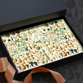 Papier Mousseline Motif de fruits d'Adolphe Millot