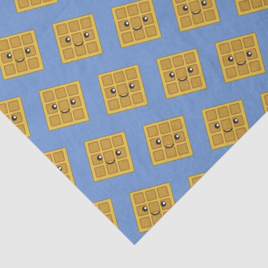 Papier Mousseline Motif de gaufre Cute Kawaii (Détail)