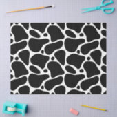 Papier Mousseline Motif de girafe noir et blanc (Artisanat)