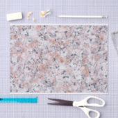 Papier Mousseline Motif de granit (Artisanat)