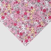 Papier Mousseline Motif de Kawaii (Détail)