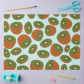 Papier Mousseline Motif de Kiwifruit (Artisanat)