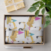 Papier Mousseline Motif de la fête des camions de construction (Cadeau)