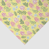 Papier Mousseline Motif de la forêt de champignons magiques (Détail)