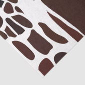 Papier Mousseline Motif de la peau de girafe (Détail)