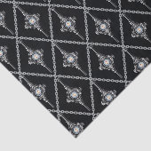 Papier Mousseline Motif de la Troie sanguine (Détail)