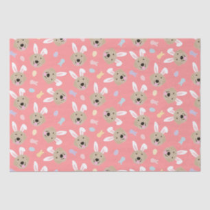 Papier Mousseline Motif de l'épreuve de Pâques Bunny