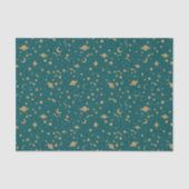 Papier Mousseline Motif de l'espace (Recto)