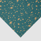 Papier Mousseline Motif de l'espace (Détail)