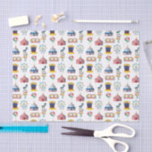 Papier Mousseline Motif de l'icône du carnaval de cirque (Artisanat)