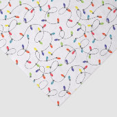 Papier Mousseline Motif de lumières de Noël (Détail)