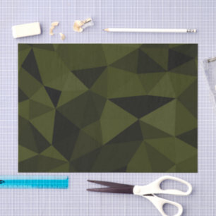 Papier Mousseline Motif de maillage géométrique noir foncé de l'armé