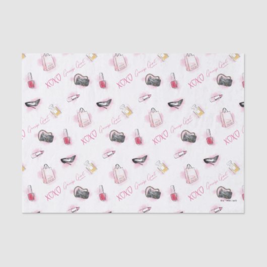 Papier Mousseline Motif de maquillage pour filles Gossip (Recto)