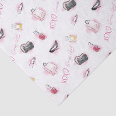 Papier Mousseline Motif de maquillage pour filles Gossip (Détail)