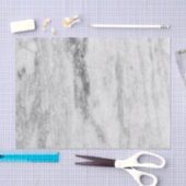 Papier Mousseline Motif de marbre blanc et gris de texture (Artisanat)