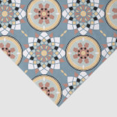 Papier Mousseline Motif de mosaïque (Détail)