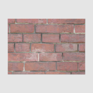 Papier Mousseline Motif de mur de briques