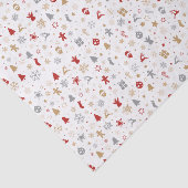 Papier Mousseline Motif de Noël (Détail)