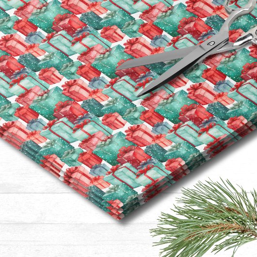 Papier Mousseline Motif de Noël