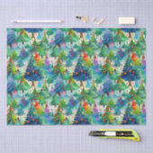 Papier Mousseline Motif de Noël (Artisanat)