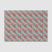 Papier Mousseline Motif de Noël (Recto)
