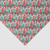 Papier Mousseline Motif de Noël (Détail)