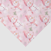 Papier Mousseline Motif de Noël aquarelle (Détail)