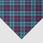 Papier Mousseline Motif de Noël bleu et violet (Détail)