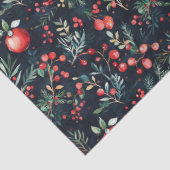 Papier Mousseline Motif de Noël Boho (Détail)