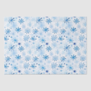 Papier Mousseline Motif de Noël Snowflake