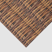 Papier Mousseline Motif de panier d'osier (Détail)