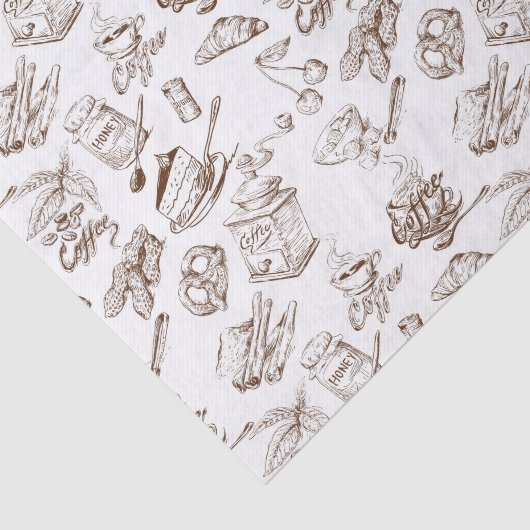 Papier Mousseline Motif de papier (Détail)