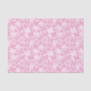 Papier Mousseline Motif de papillon