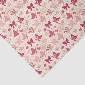 Papier Mousseline motif de papillon 3 (Détail)