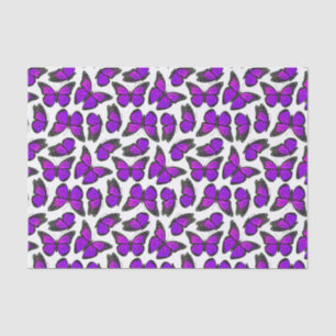 Papier Mousseline Motif de papillon pourpre de monarque