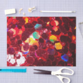 Papier Mousseline Motif de parties scintillant brillant en mosaïque (Artisanat)