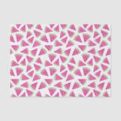 Papier Mousseline Motif de pastèque (Recto)