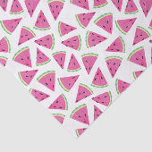 Papier Mousseline Motif de pastèque (Détail)