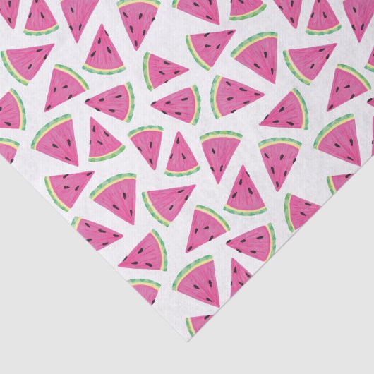 Papier Mousseline Motif de pastèque (Détail)