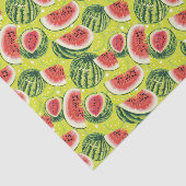Papier Mousseline Motif de pastèque 2 (Détail)