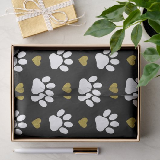 Papier Mousseline Motif De Pâtes, Pâtes De Chien, Pâtes Blanches, Co (Cadeau)