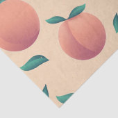 Papier Mousseline Motif de pêche d'été doux (Détail)