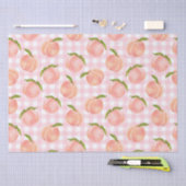 Papier Mousseline Motif de pêche d'été doux (Artisanat)