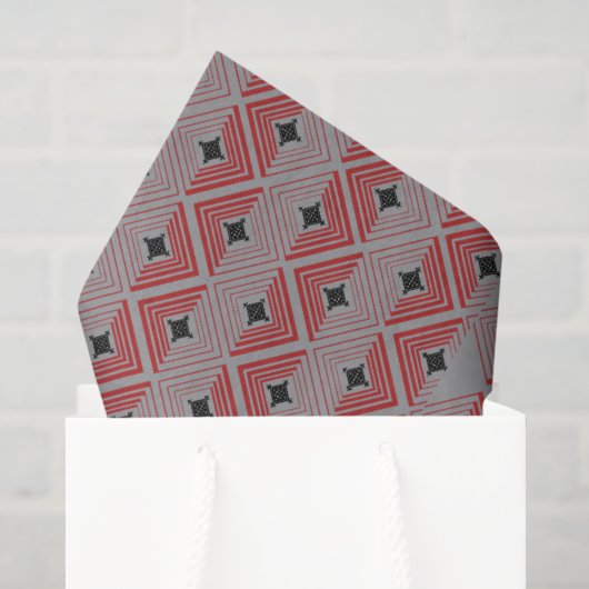 Papier Mousseline Motif de pendentif croix (Sac cadeau)