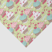 Papier Mousseline Motif de petit gâteau (Détail)